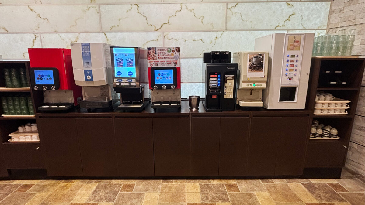 ソフトドリンクコーナー