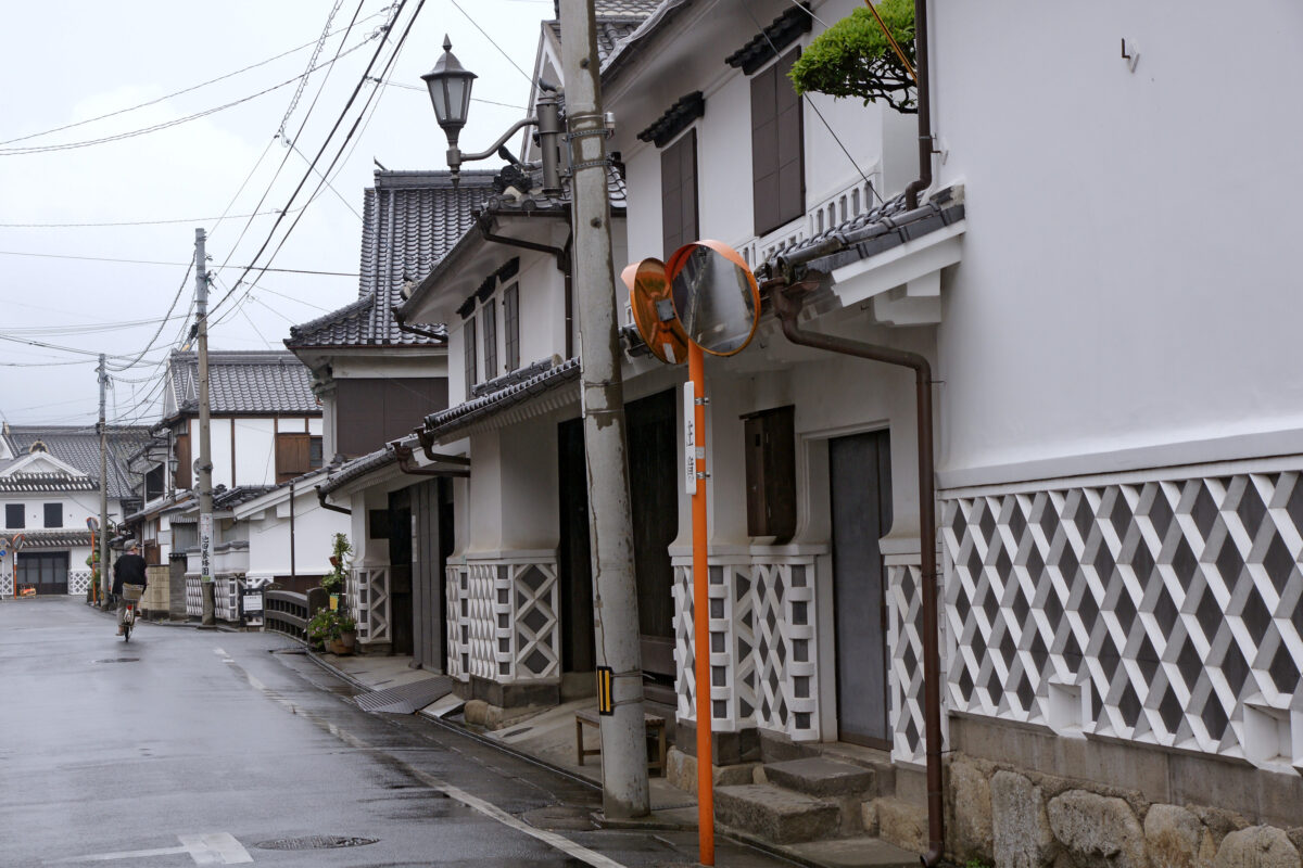 筑後吉井の白壁の町並み