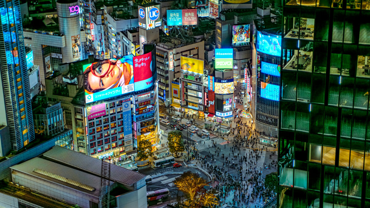 渋谷駅前スクランブル交差点