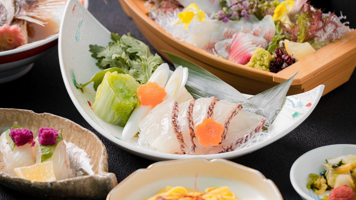 鯛づくし会席一例（別角度 2）