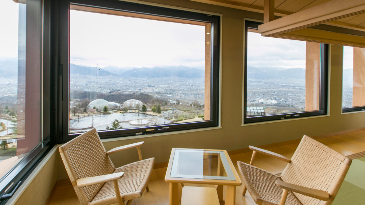 和賓室 縁広からも絶景が楽しめる