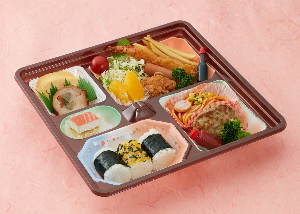 仕出しキッズ弁当は幼児から小学生までが対象です