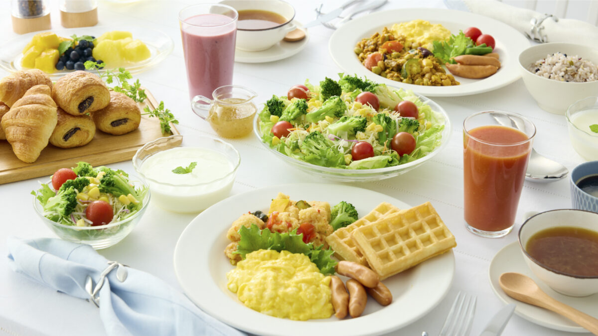 1日を彩る幸せな朝時間を～季節で楽しむバランスビュッフェ～★◆