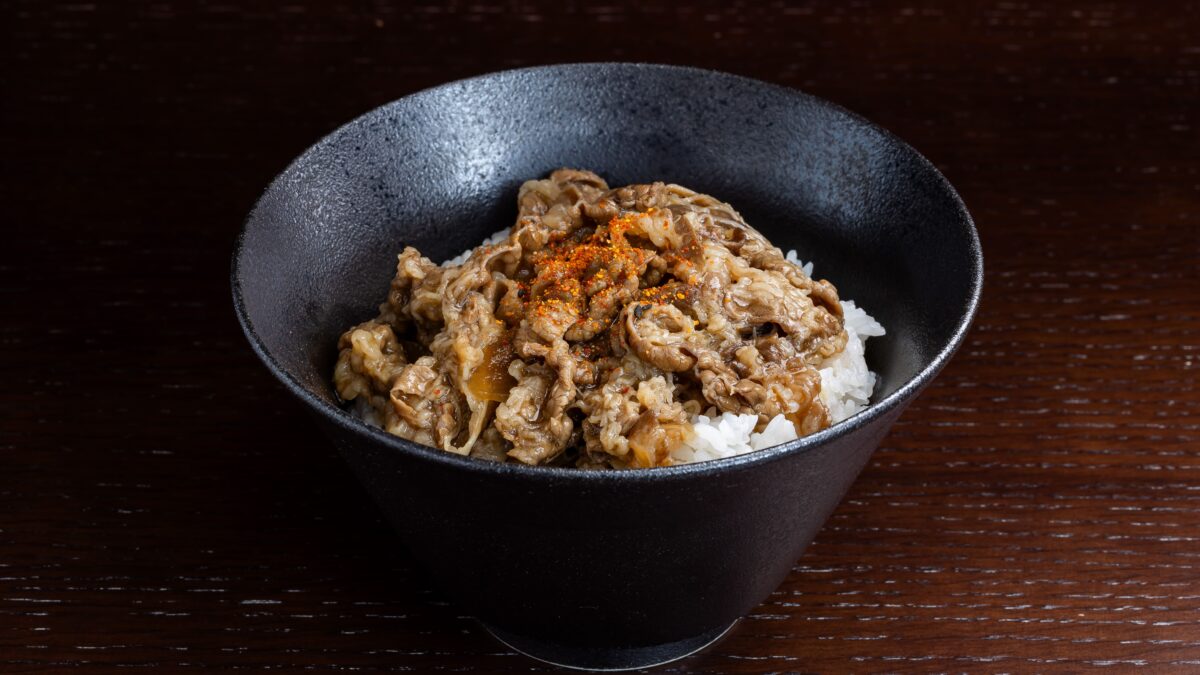 日替わり夕食 金の牛丼