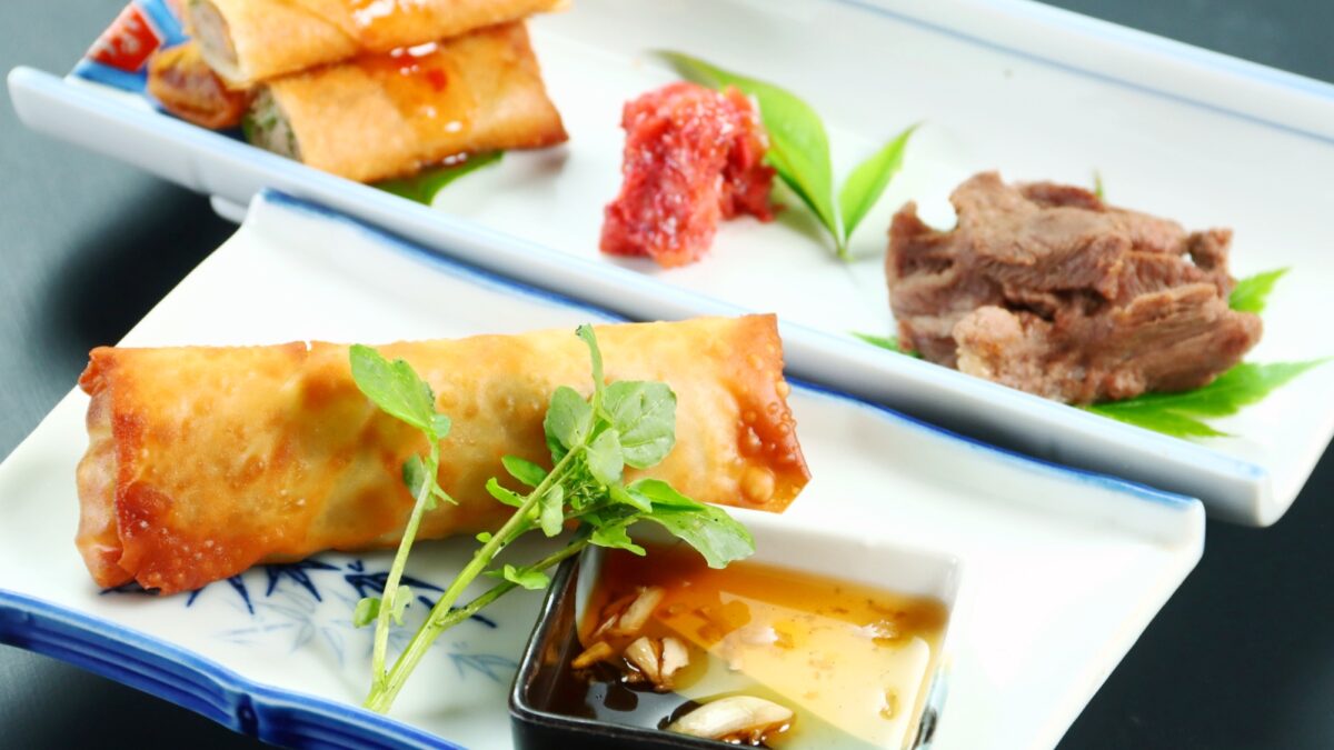 夕食スタンダード/フィリピン料理と和食の混合料理