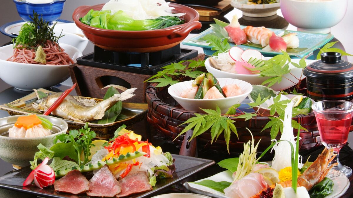 夏会席イメージ(一部変更あり）