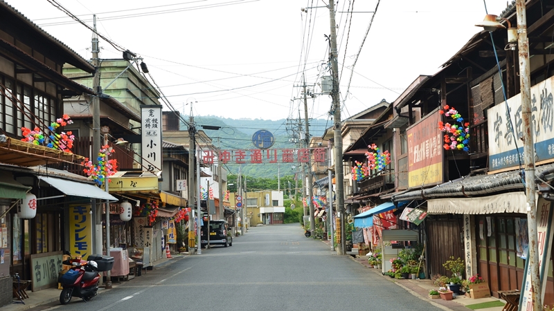 *【周辺観光映画のロケ地に使われた商店街