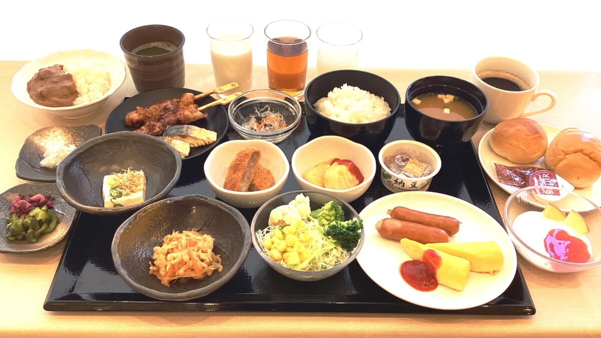 【朝食】6：30～8：45