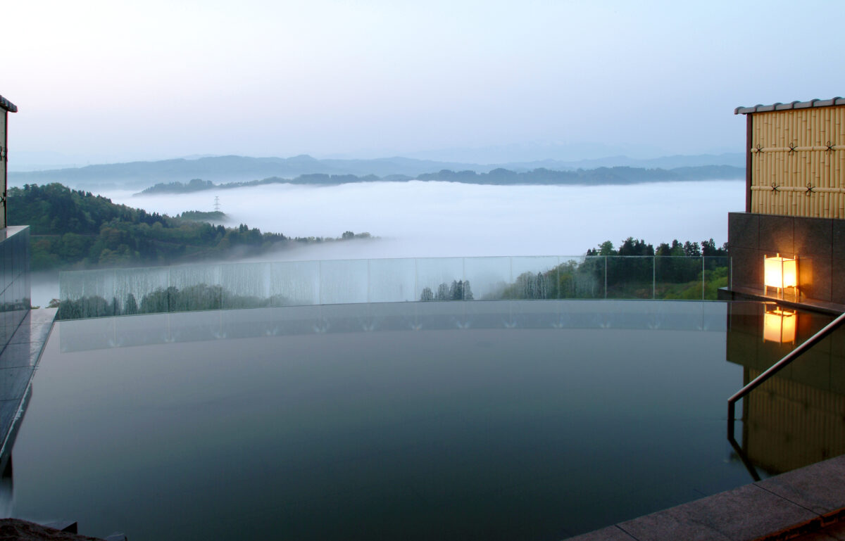 まつだい芝峠温泉雲海 photo