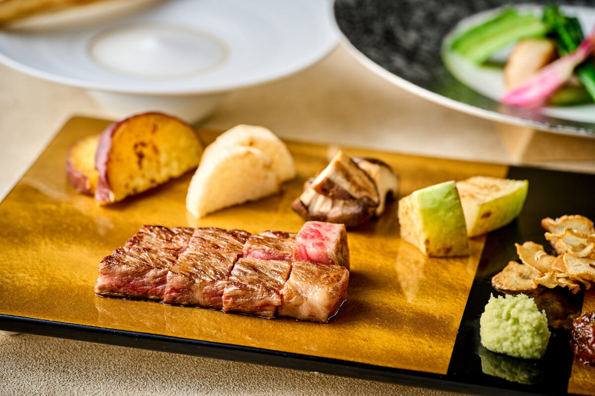 鉄板焼料理一例