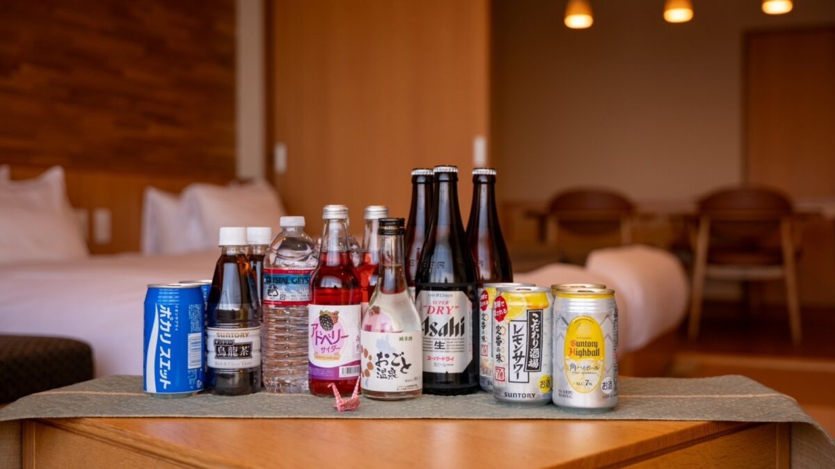 「月あかり」「星あかり」冷蔵庫ドリンクフリー