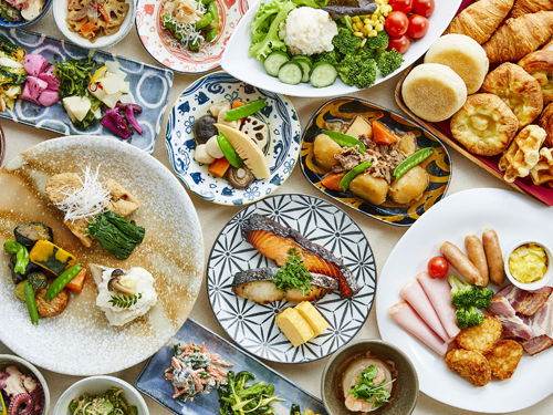 朝食和洋食ブッフェ（別角度 2）