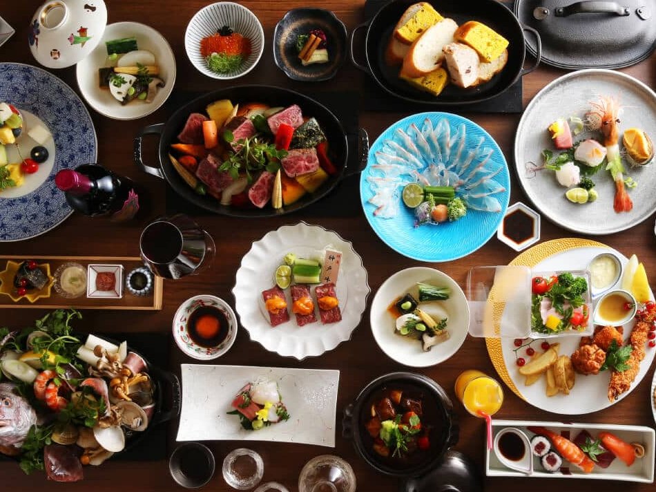 【当館一番のおすすめ】約60種類のメニューからつくる貴方だけのカスタム会席