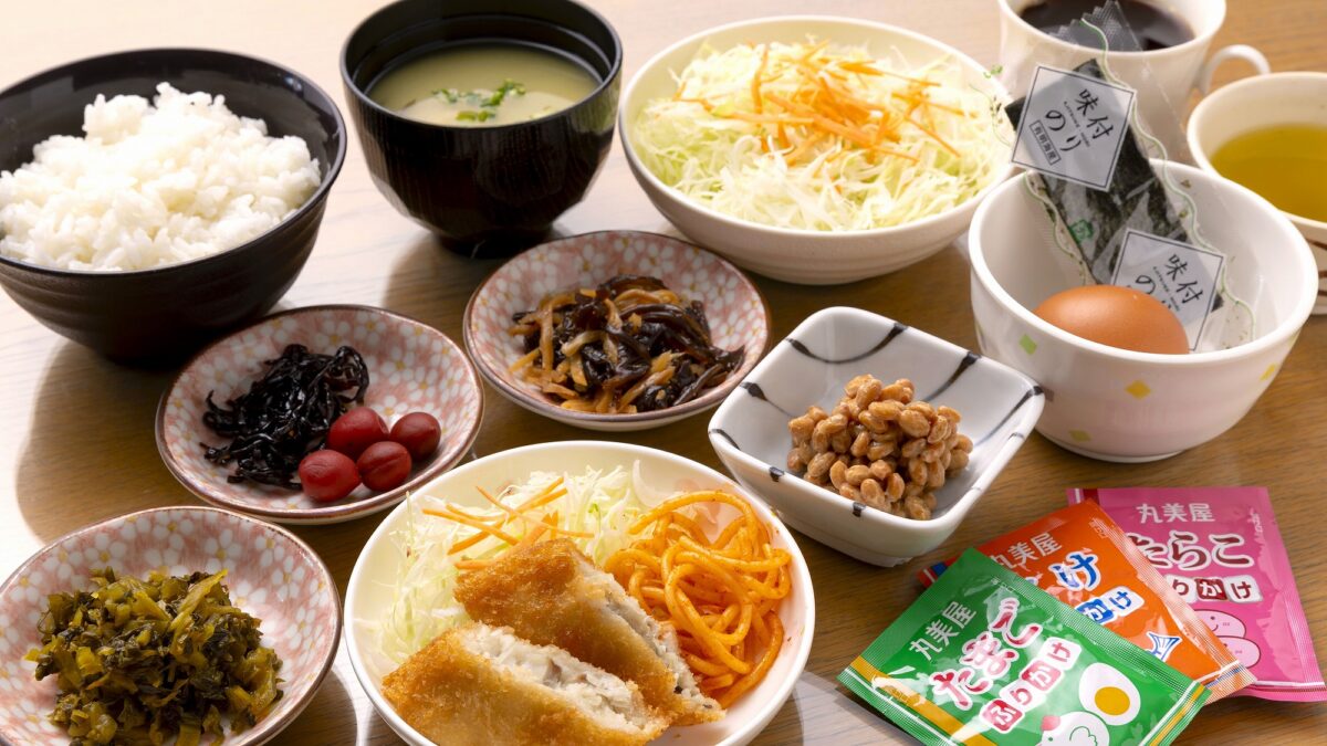朝食一例（別角度 4）