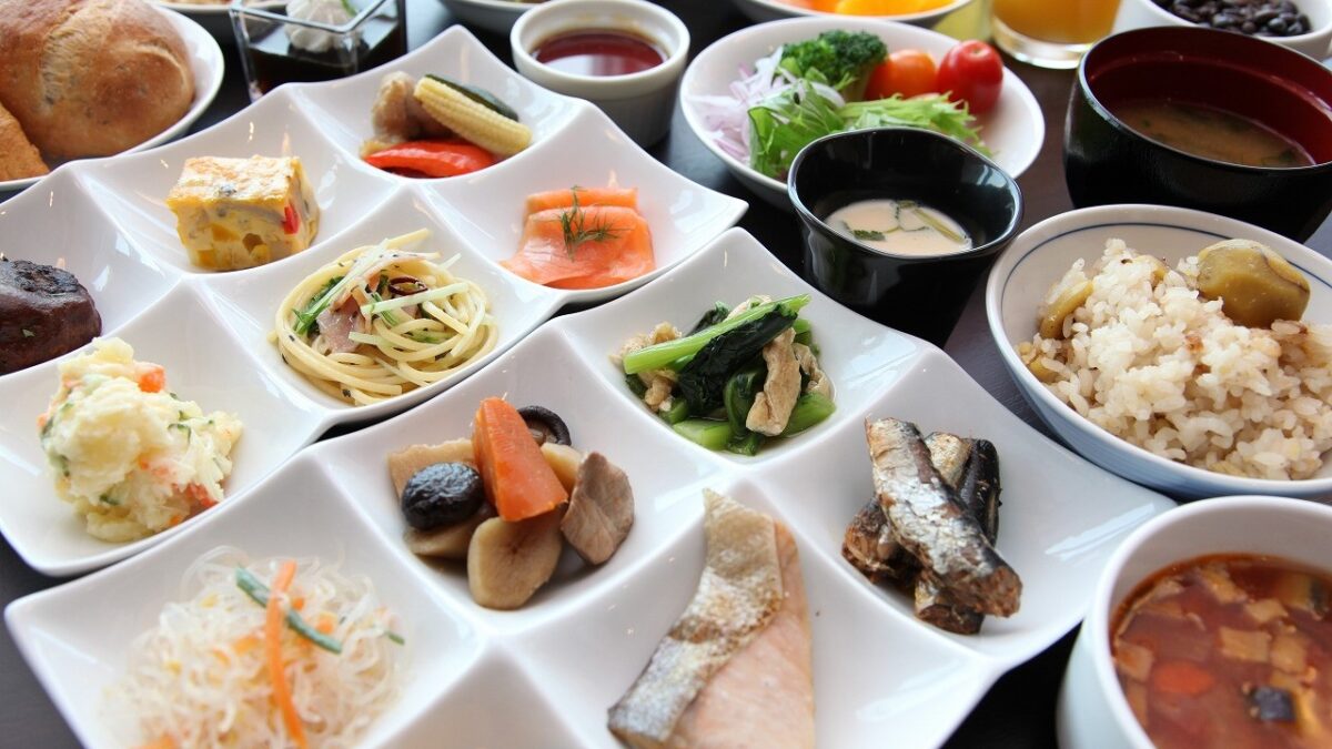 朝食一例（別角度 4）