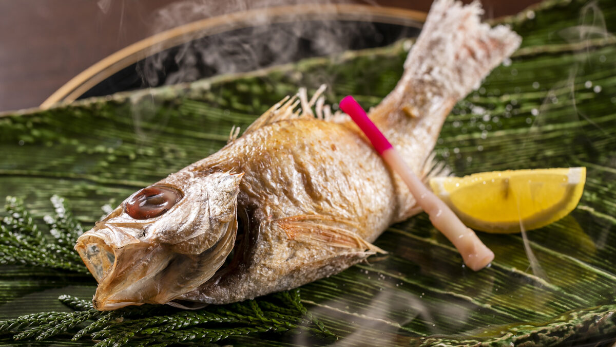 名物！のどぐろの塩焼