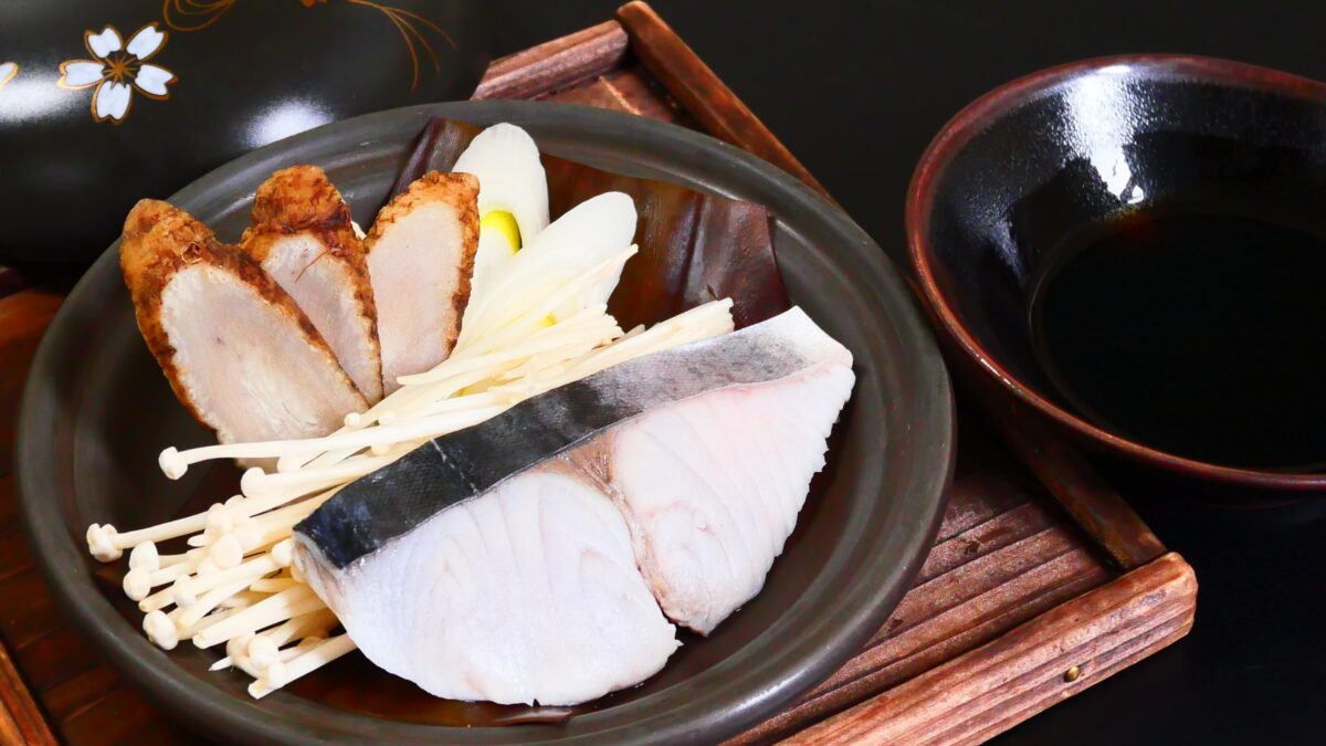 替鉢：鰆松前蒸し～四季旬彩会席