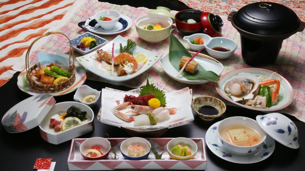 夕食一例（別角度 2）