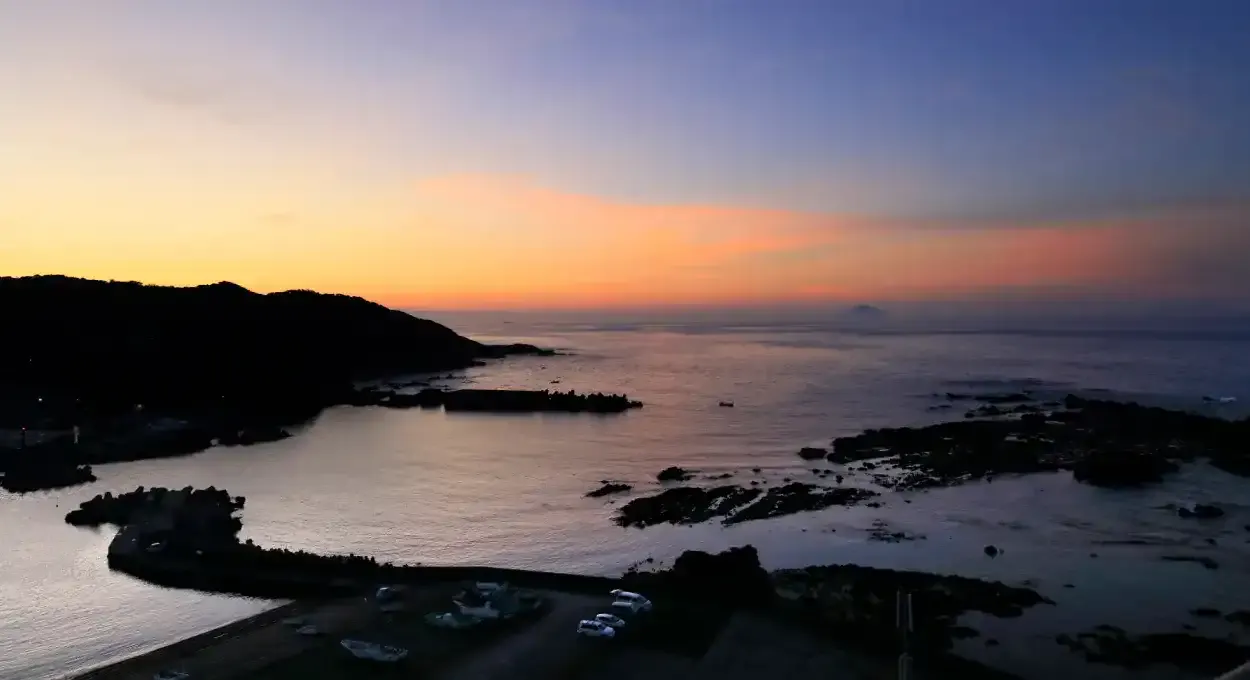 須崎の夕景