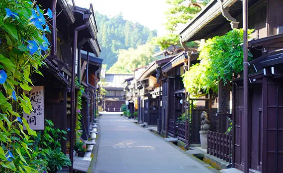 飛騨高山の古い町並