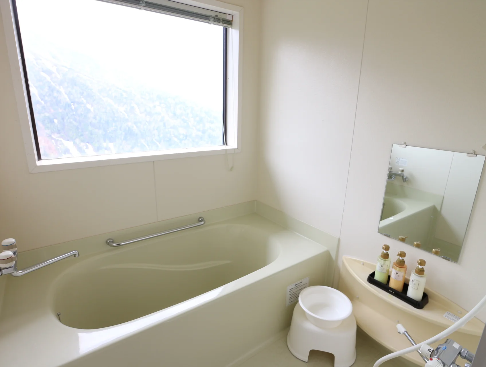 水回りを備えた客室も