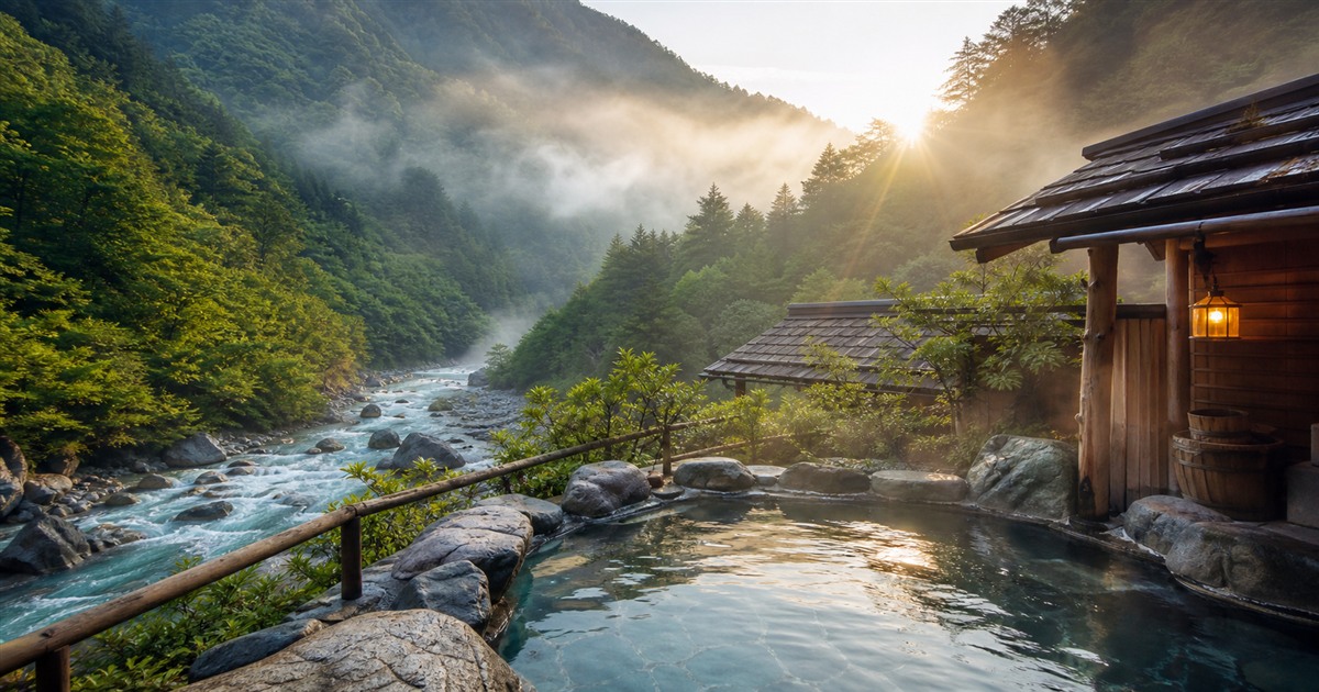 中部溫泉：地區與目的地指南