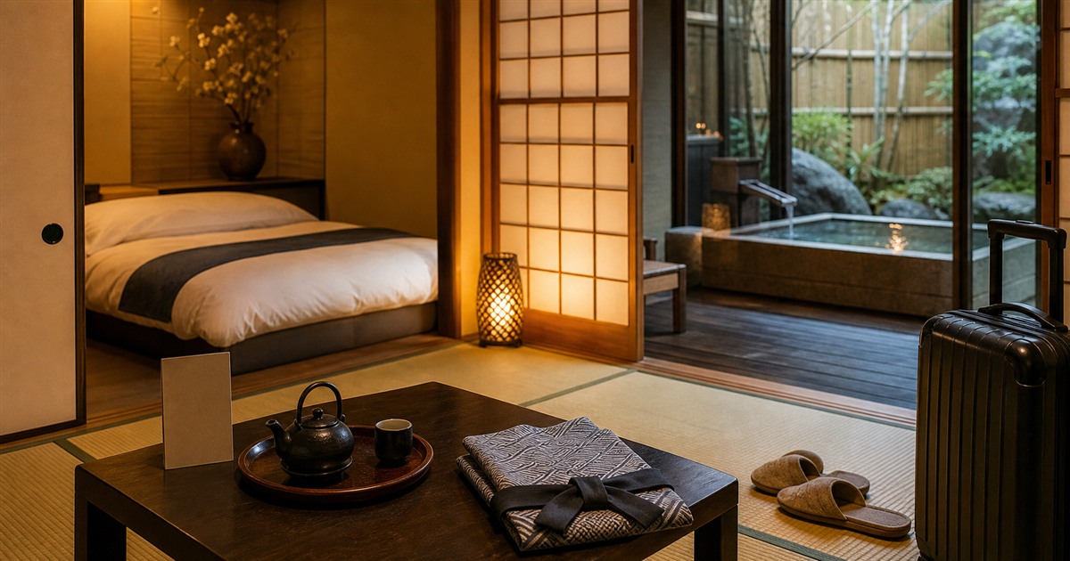 日本溫泉第一次住宿：旅館預訂與住宿指南