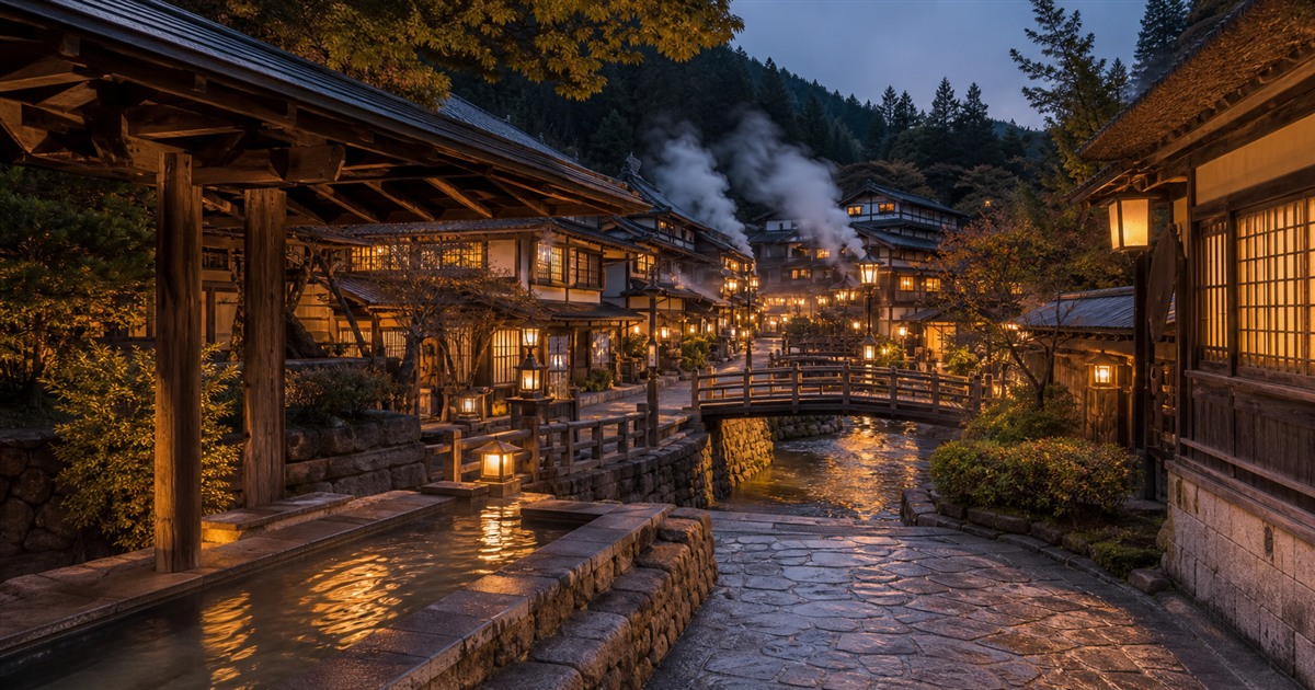 日本溫泉街：主題旅遊指南