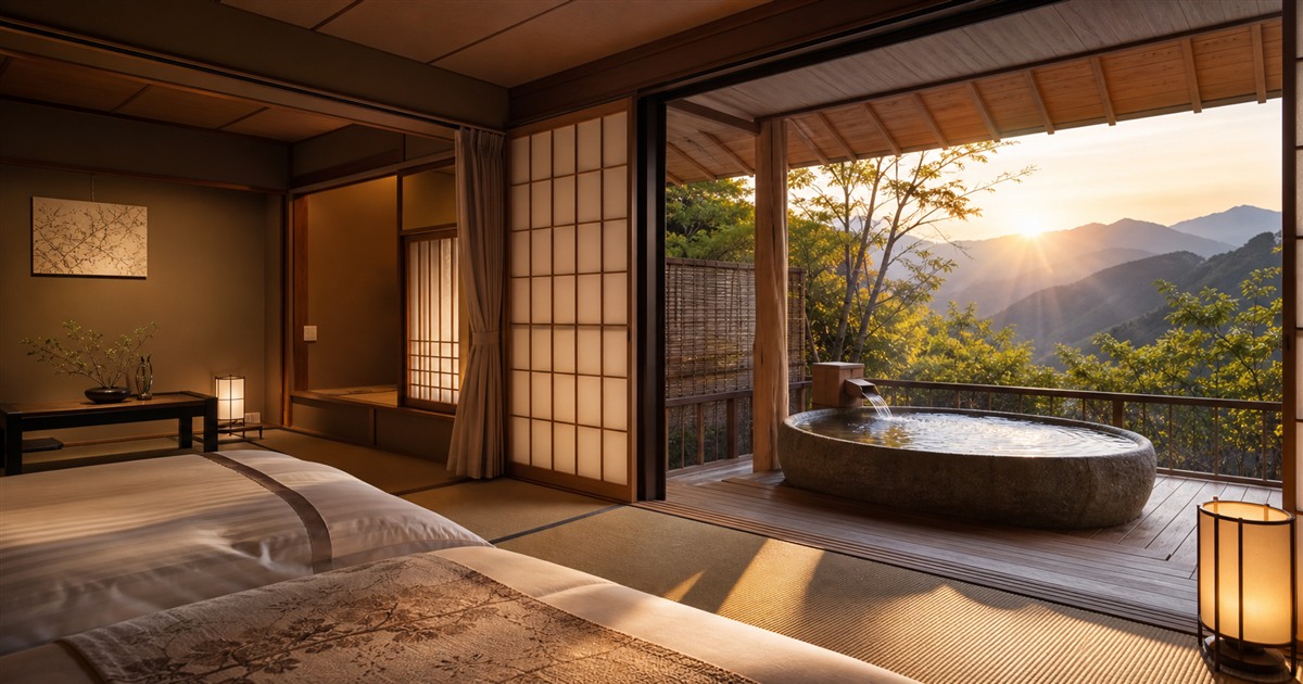 日本客房露天浴池：旅館預訂與住宿指南