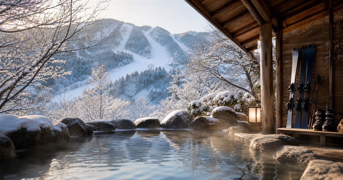 日本溫泉滑雪：季節與天候指南